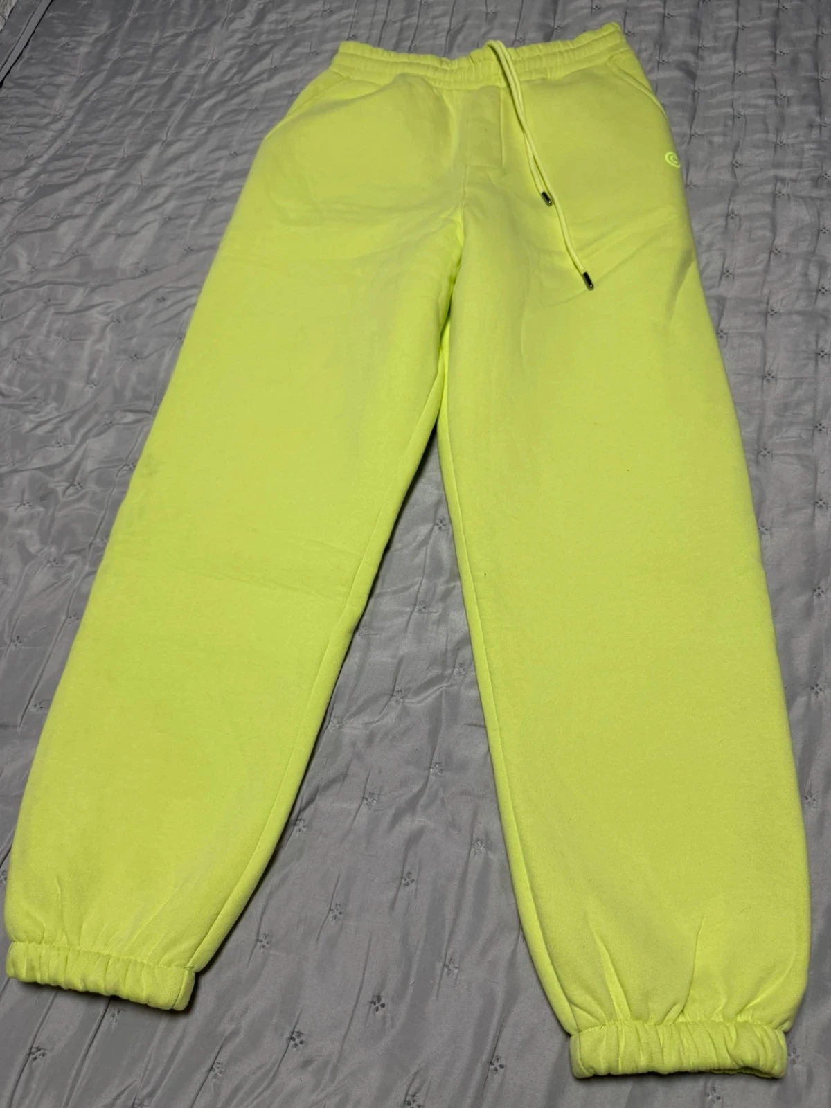 Neon green tracksuit pants by Catch. – photo 2